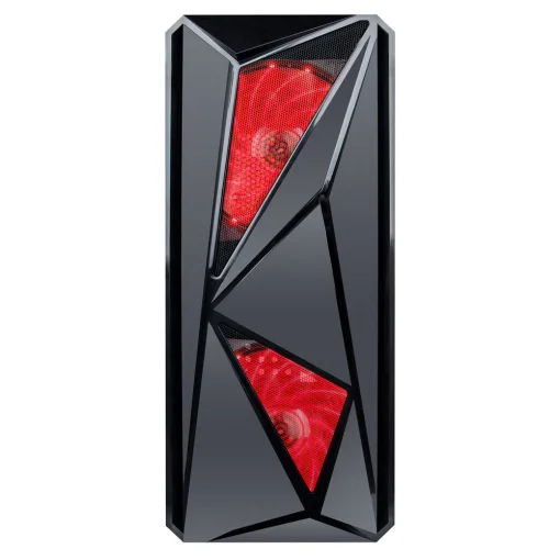 Корпус 1stPlayer F4-3A1-15LED Red без БП